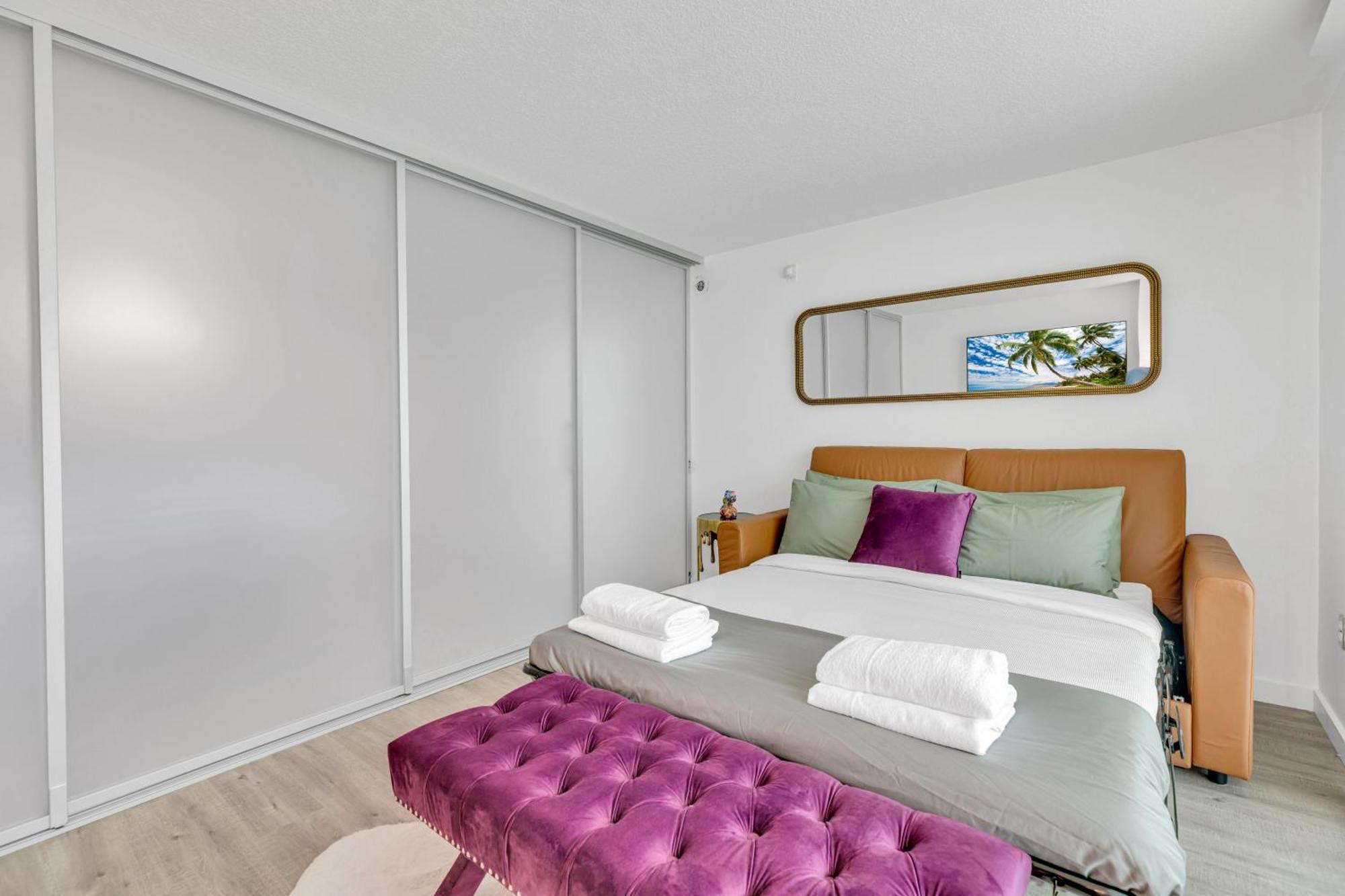 Oceanside Penthouse In Brickell Miami, Pool, Free Parking Appartement