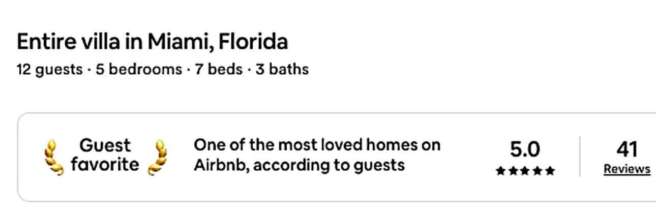 Palma - Prime Location, Pool, Game Room, Outdoor Kitchen Holiday home Miami