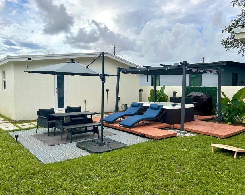 Holiday home Modern W Jacuzzi Near Wynwood-design District-mia Airport *