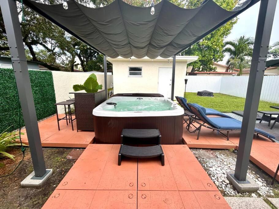 Modern W Jacuzzi Near Wynwood-design District-mia Airport Holiday home
