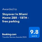 Stayover In Miami Home 2Br - 1Bth - Free Parking