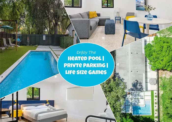 Cozy Miami Getaway Heated Pool & Sun Loungers