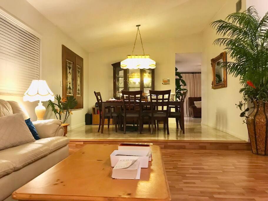 Pool House In Tropical Vakantiehuis Miami