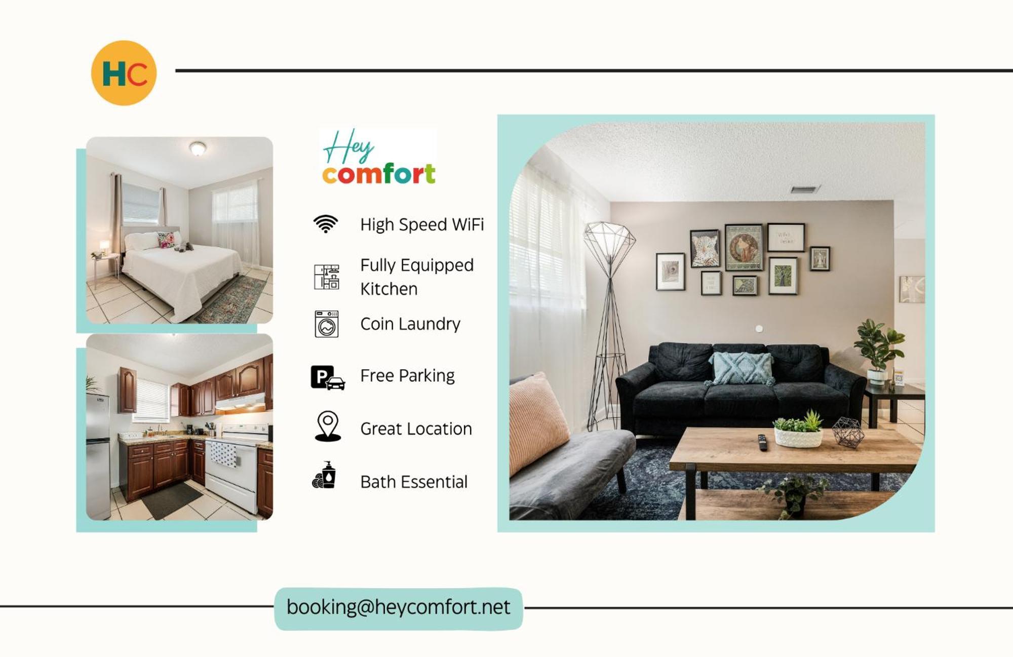 Appartement Stylish 2br Escape In Close To Downtow Miami